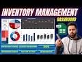Build Inventory Management Dashboard in Excel | Excel Inventory Management Template | Stock Control