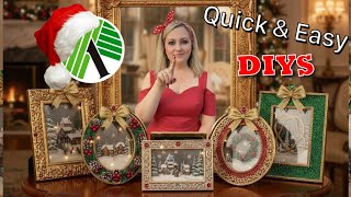 🎄Grab $1 FRAMES from Dollar Tree!! *ALL NEW HACKS & DIYs* 2025
