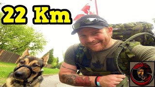 22 Kilometer Ruck Marching | A Tribute to those lost in the Canadian Armed Forces