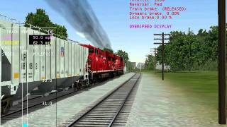 MSTS:   CP 8701 Passes MOW Crew