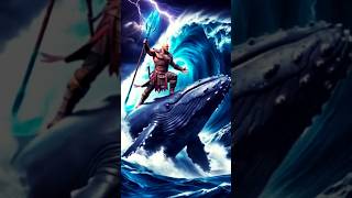 Giant whale sailing 🌊⚡ #shorts#storm #youtubeshorts #viralvideo #ocean