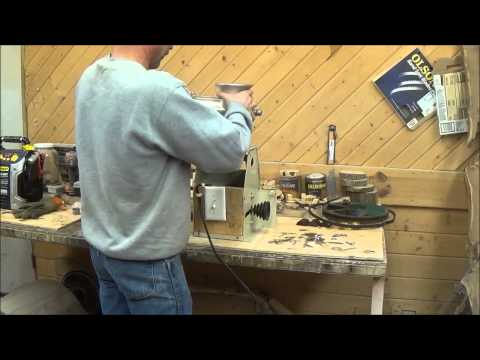 How to convert your hand crank meat grinder into an electric meat grinder. How to convert your hand crank meat grinder into an electric meat grinder.