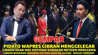 HOTMAN TAK ADA APA-APANYA, JAWABAN ELEGAN WAPRES GIBRAN BIKIN HOTMAN KAGUM