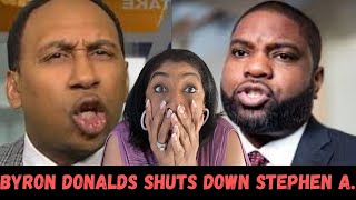 Byron Donalds SHUTS DOWN Stephen A. Smith About Trump!