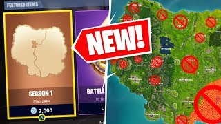 playing on the fortnite season 1 map in season 6 - mapa fortnite sezon 1 8