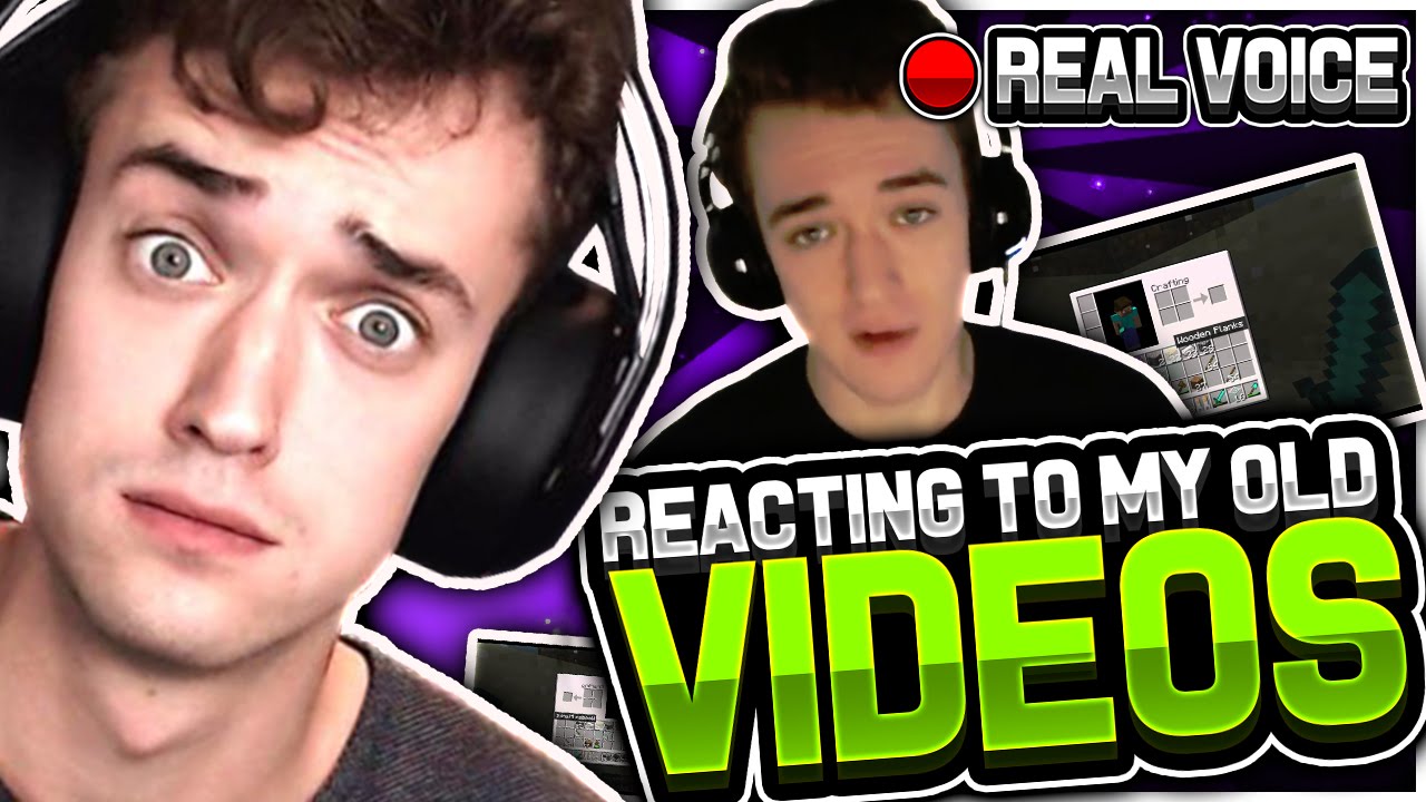 Reacting To My Old Videos Cringe Alert Youtube