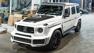 Upgrading a BRABUS G800 with NEW parts \u0026 a Custom G63 4x4 in progress!