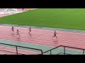 2019山口県中学通信陸上 男子共通400m予選1組