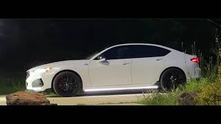 2021 Acura TLX - Custom Welcome Lights from a Distance