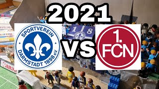 ⚽SV Darmstadt - 1.FC Nürnberg 2:0 2021//TIPPKICK STOP MOTION/HIGHLIGHTS//PROGNOSE
