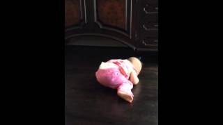 Vivi giving up on crawling