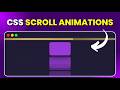 CSS Scroll Animations Without JavaScript (This Changes Everything)