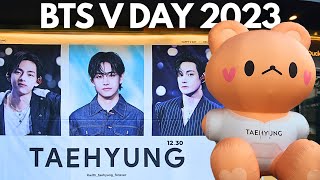 BTS V Birthday Project 2023 💜🐻 VEAUTIFUL Taehyung Birthday Cafe LUCKY DUCKY