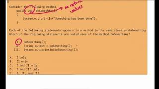 Void Methods (example problem) - AP Computer Science A