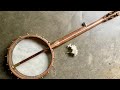 #1009- Walnut and Pistachio Five String Banjo