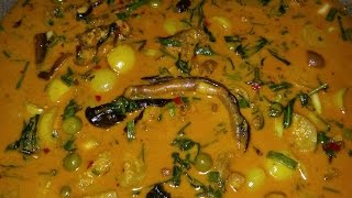 แกงเผ็ดปลาใหล/ปลาเยี่ยนByชีวิตคนบ้านนอก..Curry fish