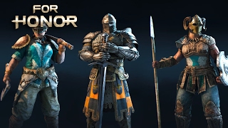For Honor - All Heroes/Characters/Operators Showcase (Knight, Samurai, Vikings)