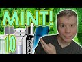 TOP 10 Affordable MINTY FRESH & Invigorating Fragrances For Men! - Designer Edition