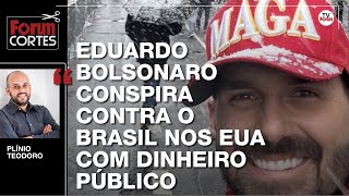 Filho de Bolsonaro e Paulo Figueiredo municiam Musk e Trump para guerra contra o Brasil