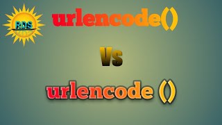 what is urlencode() and urldecode() function in php (urlencode() और urldecode() फ़ंक्शन क्या है php)