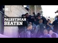 A group of Israel security officers beat Palestinian near Damascus Gate