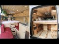 DREAM CAMPERVAN for 2nd VAN CONVERSION w/ Genius EXTENDING BED & Awesome DESIGN HACKS💡