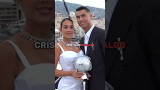 Cristiano Ronaldo and Georgina are now married 😯