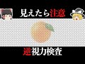 【ゆっくり科学】視力が悪いほどよく見える！？全10問正解したら逆にヤバい【逆視力検査】