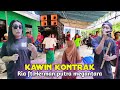 terbaru!! duet manis Ria ft Herman kawin kontrak versi dangdut jalanan putra megantara live gemel