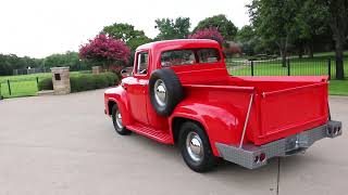 1956 Ford F100. 292 V-8, Power Steering, Power disc brakes, clean body