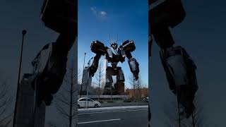 Building Transforms into Giant Robot?! Epic 6-sec Metamorphosis #shorts