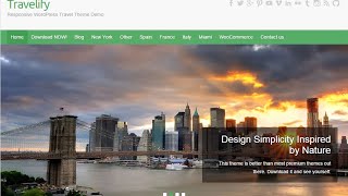 Travelify WordPress Theme Tutorial 2