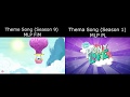 MLP FIM VS MLP PL Intro Song