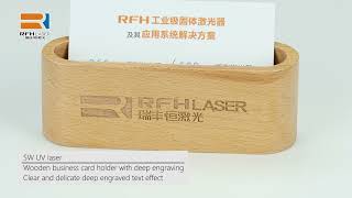 RFH 5w laser engraver for deep engraving wooden case