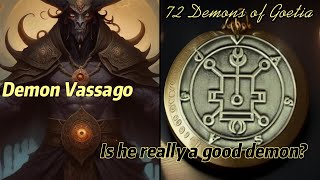 72 Demons of Goetia. Demon Vassago. The third of the 72 demons.