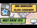 Using Anki to Memorize 10,000+ Flashcards (Next Level Tips!)