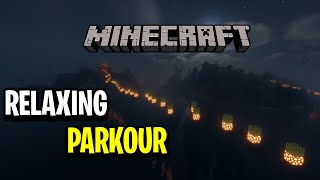 Minecraft relaxing Parkour 34 minutes 50 (lofi)