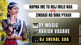 Hapna Me Tu Roj Milo Na, Zindagi Ko Bina Pyaar, Mix Timli, Dj Snehal SAG, Sound Crezzz