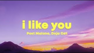 Post Malone - I Like You (lyrics) (A Happier Song) w.Doja Cat [Official Music Video] #music#trending