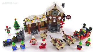 🔄 LEGO Creator 2014 Santa's Workshop 2014 set review! 10245