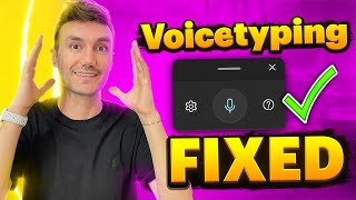 Windows 11 Voice Typing Not Working Fix!