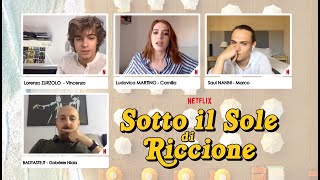 Sotto il sole di Riccione: Lorenzo Zurzolo, Ludovica Martino, Saul Nanni | Intervista