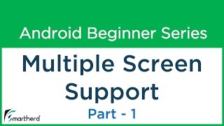 #38 Android Tutorial: Multiple Screen Support - 1 - Make your Android App: Part - 5