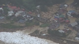 依然680人が孤立   青森、大雨で道路寸断