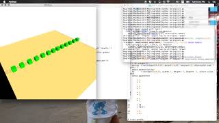 Multiple Spring System Visual Python