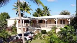 Cette villa situé sur un haut de morne est en vente à Morne à l'eau en Guadeloupe