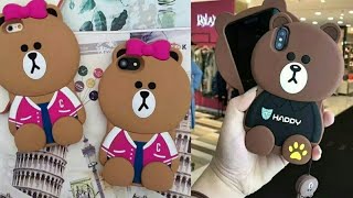 Stylish Teddy bear Phone Cases Designs//Trendy phone case//Latest phone covers designs//DIY phone