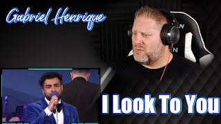 Gabriel Henrique - I Look To You | REACTION