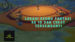 Lokasi keong fantasi ke 15 dan chest tersembunyi |15th fantasy conch location and hidden chest by FG