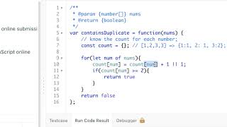 217. Contains Duplicate LeetCode Javascript Solution